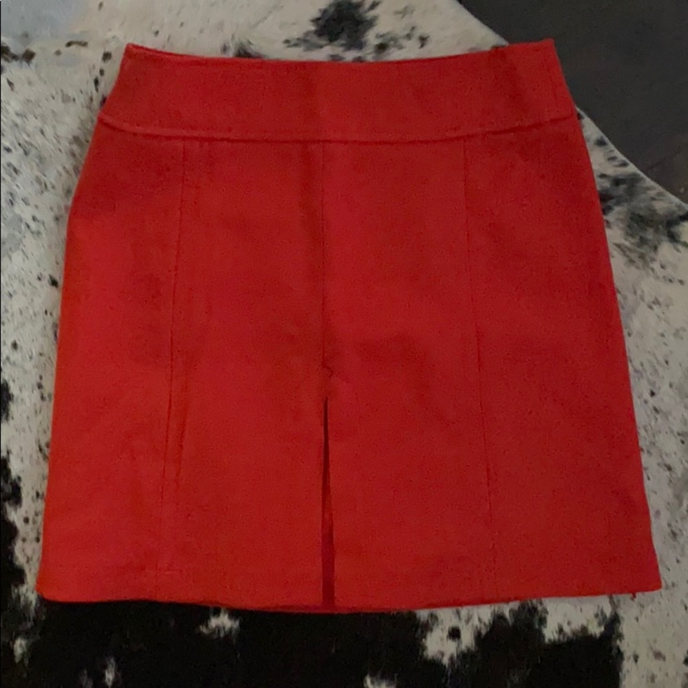 Red Loft Mini Skirt Size 00